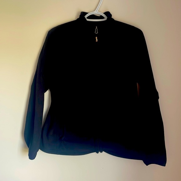 Black zip up sweater no hood - Picture 1 of 4